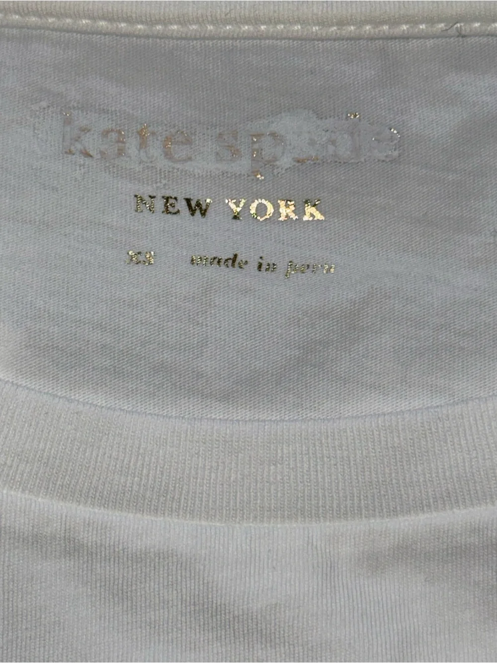 Kate Spade  Graphic Tee XS NWT will fit Small/MED 90’s vibe